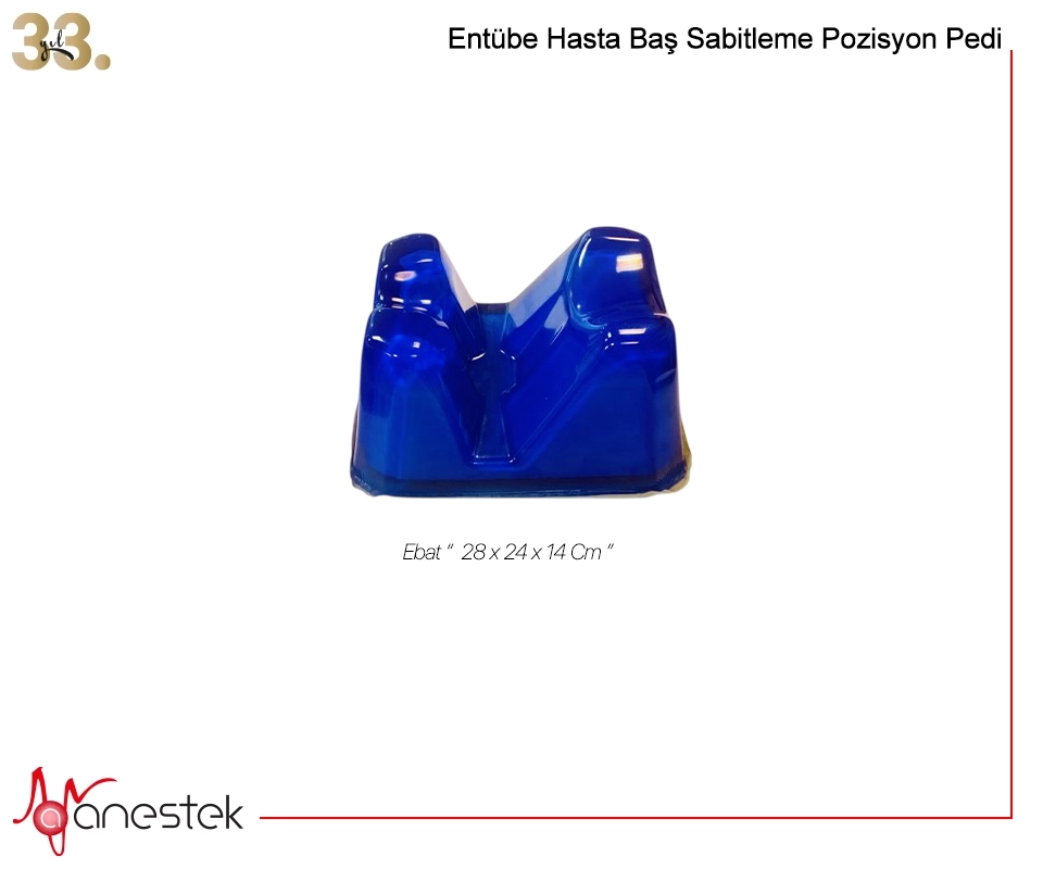 Entübe Hasta Baş Sabitleme Pozisyon Pedi