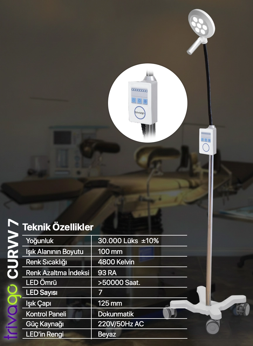 Trivago 7 LED li Muayene Lambası